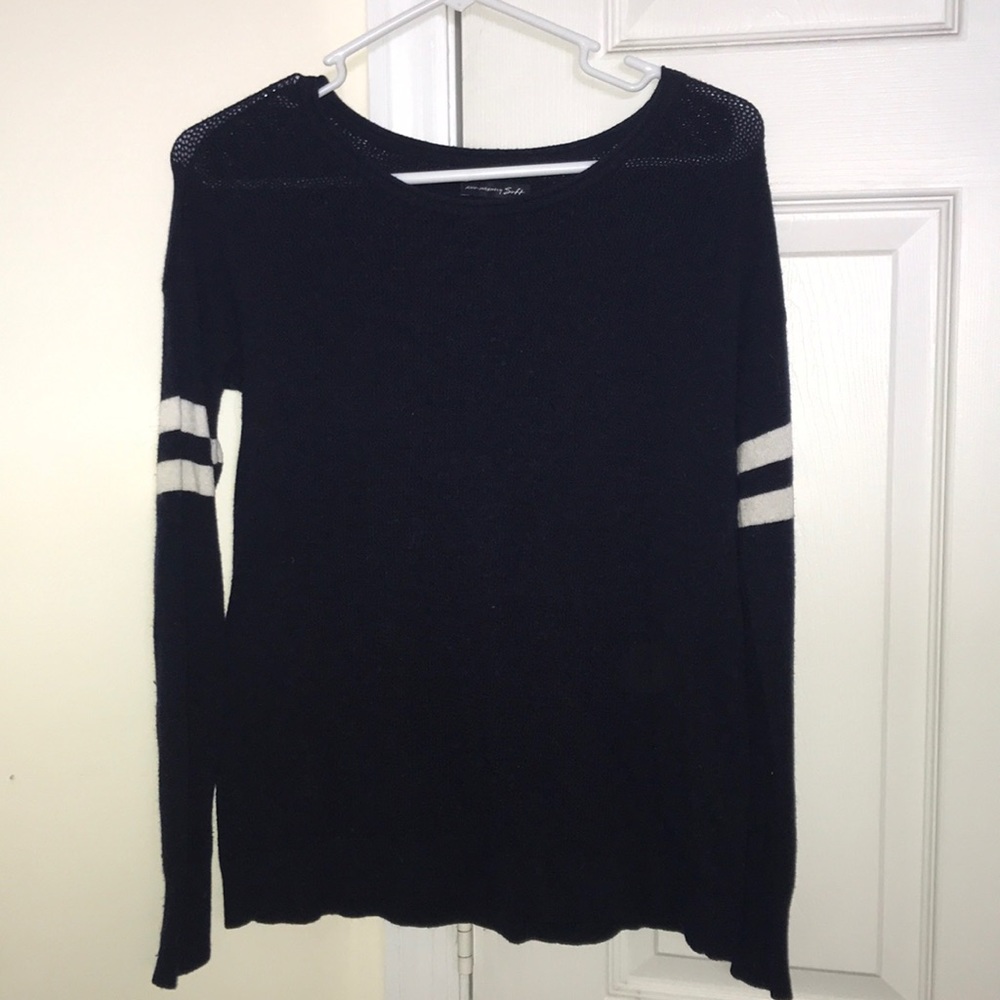 Navy blue American eagle sweater